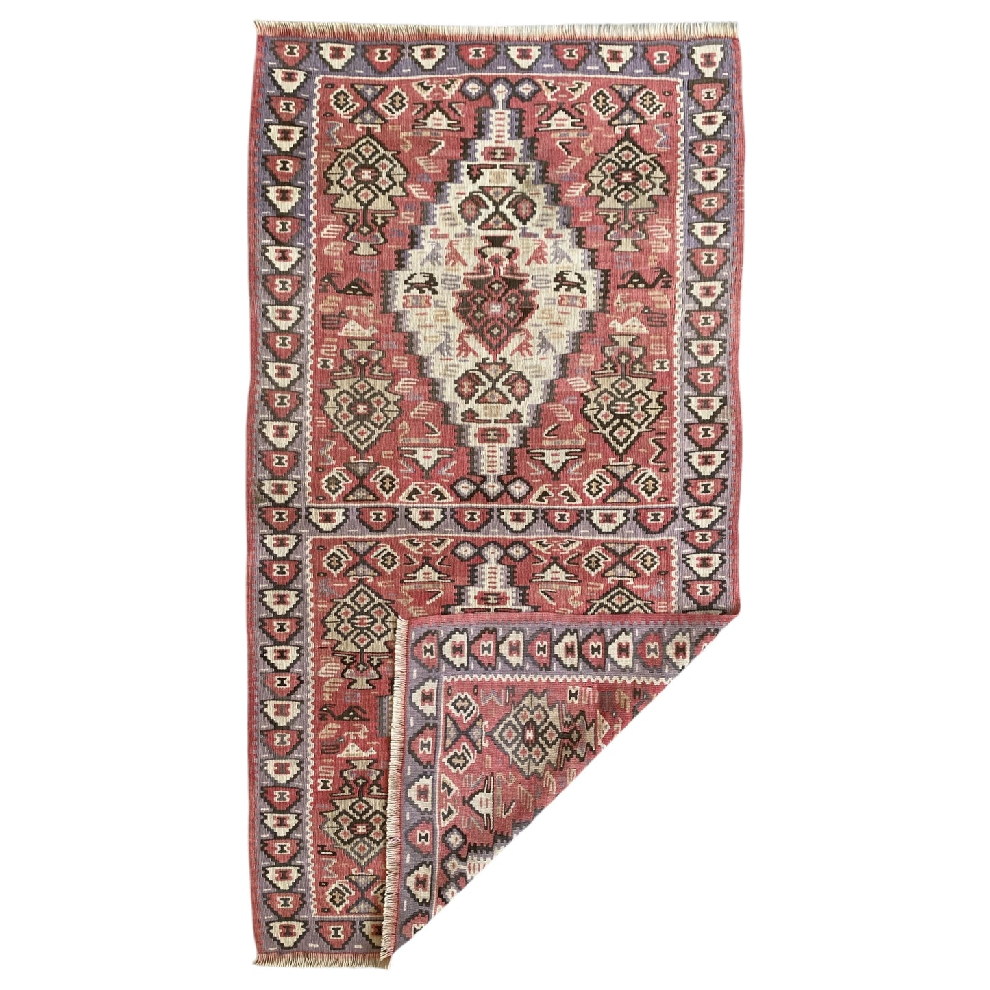 Kurdish Senneh Kilim Rug - Kilim Art Gallery