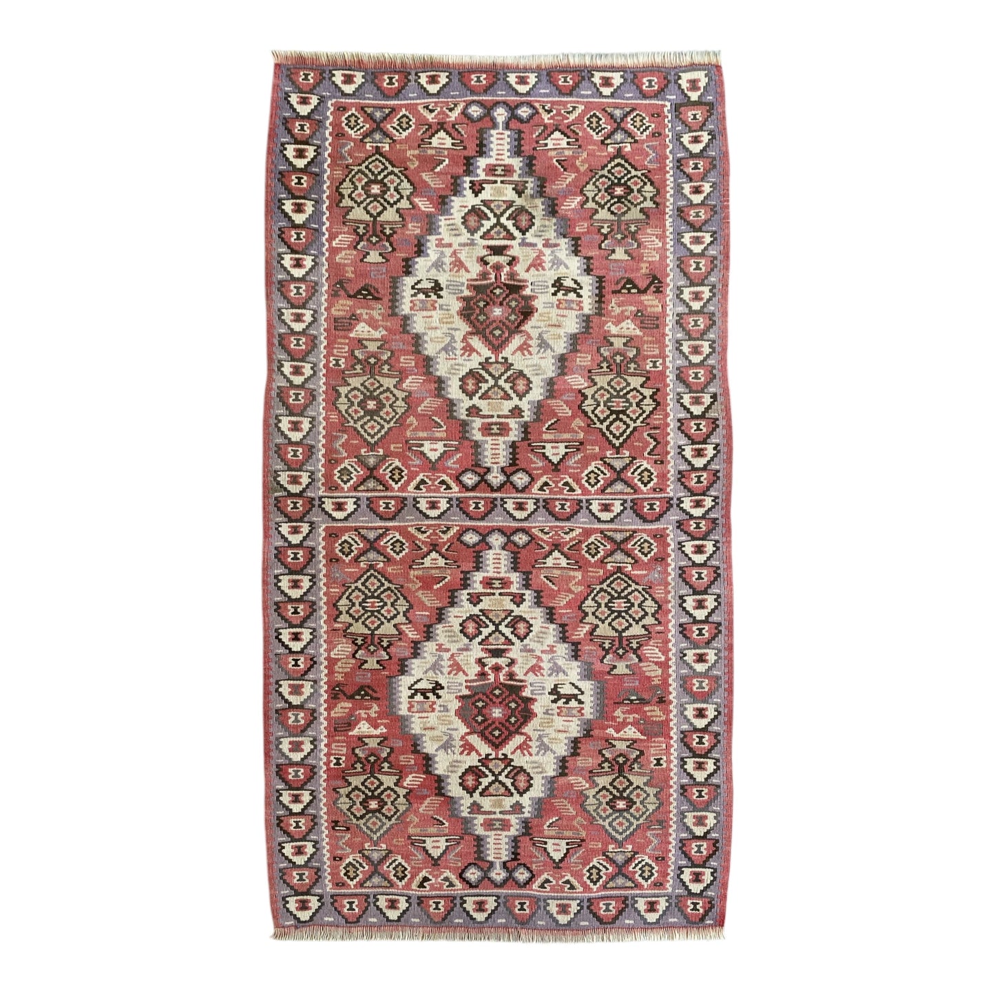 Kurdish Senneh Kilim Rug - Kilim Art Gallery