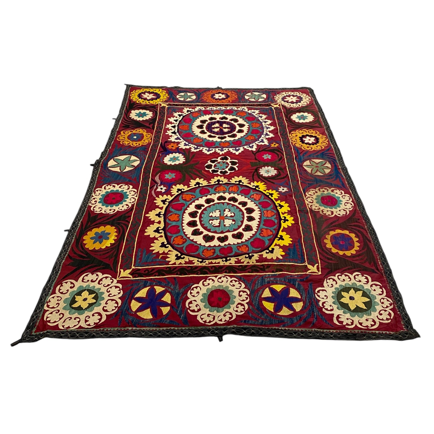 Lakai Embroidered Shahrisabz Suzani - Kilim Art Gallery