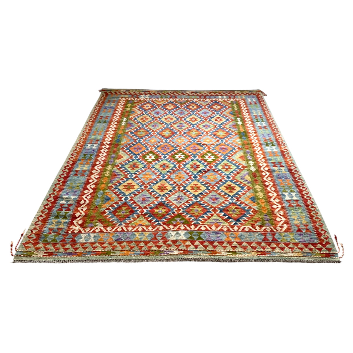 Large Tribal Area Kilim Rug - Kilim Art Gallery