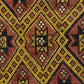 Large Tribal Hand Embroidered Area Kilim Rug - Kilim Art Gallery