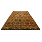 Large Tribal Hand Embroidered Area Kilim Rug - Kilim Art Gallery