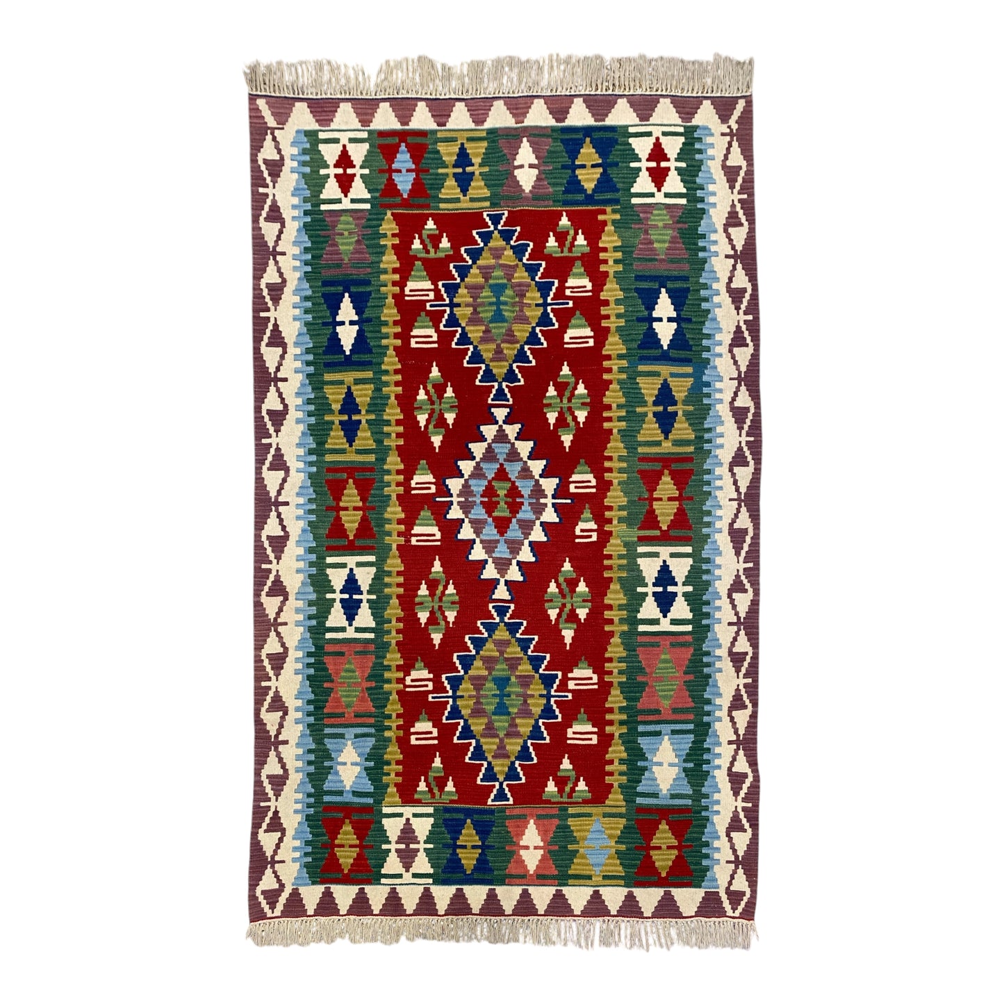 Large Turkish Kayseri Kilim Rug