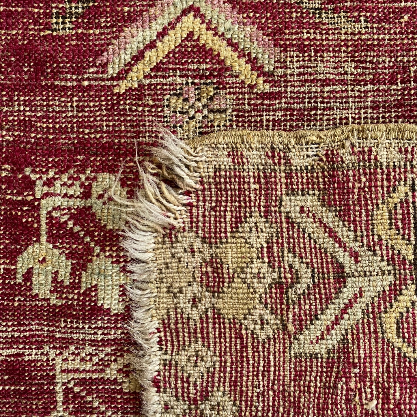 Mecidiye Style Mucur Mujur Prayer Rug - Kilim Art Gallery