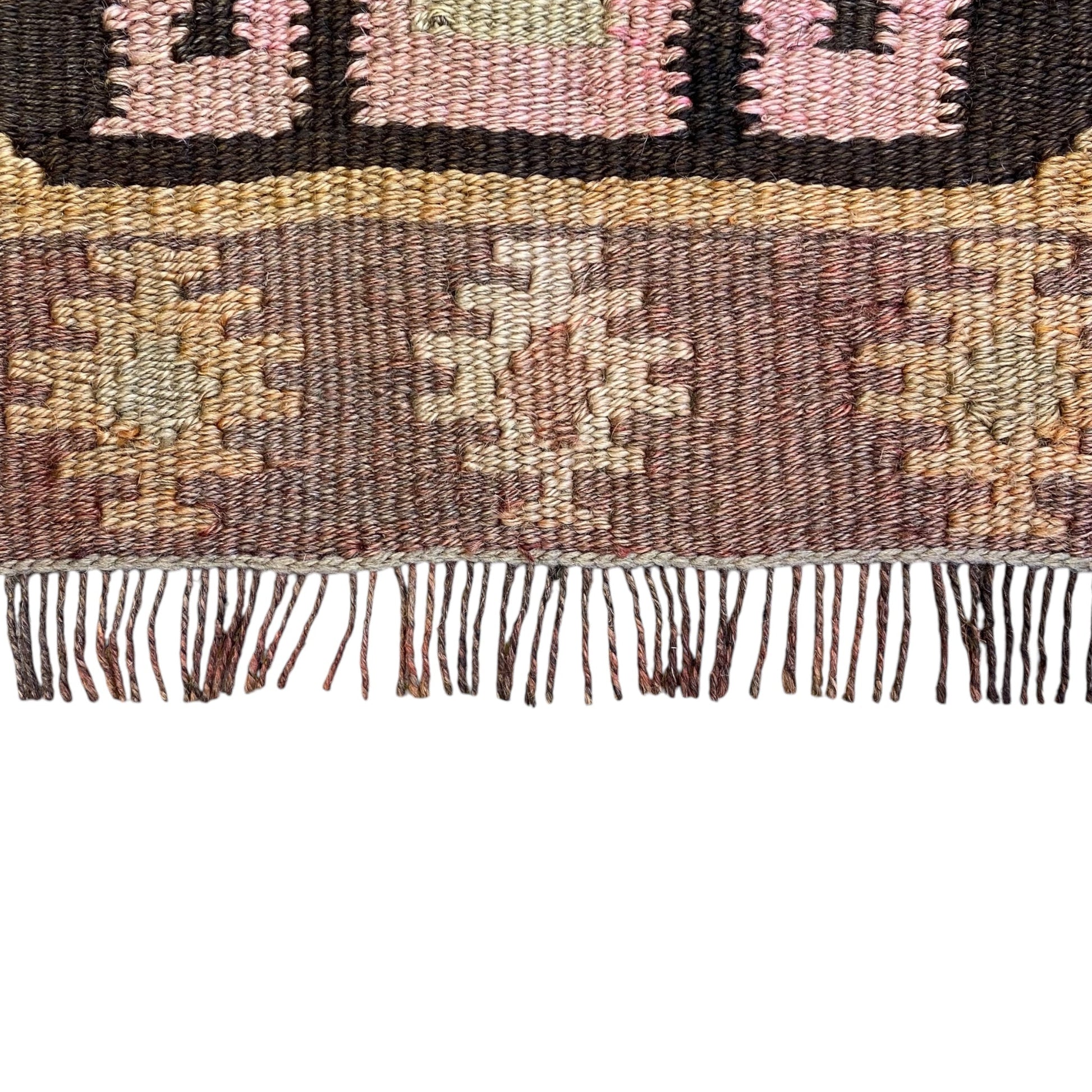 Memling Gul Kars Terekeme Kilim Rug - Kilim Art Gallery
