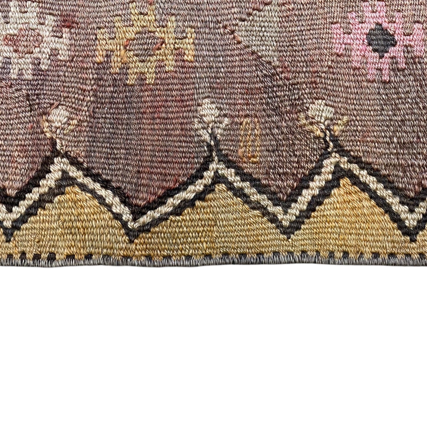 Memling Gul Kars Terekeme Kilim Rug - Kilim Art Gallery