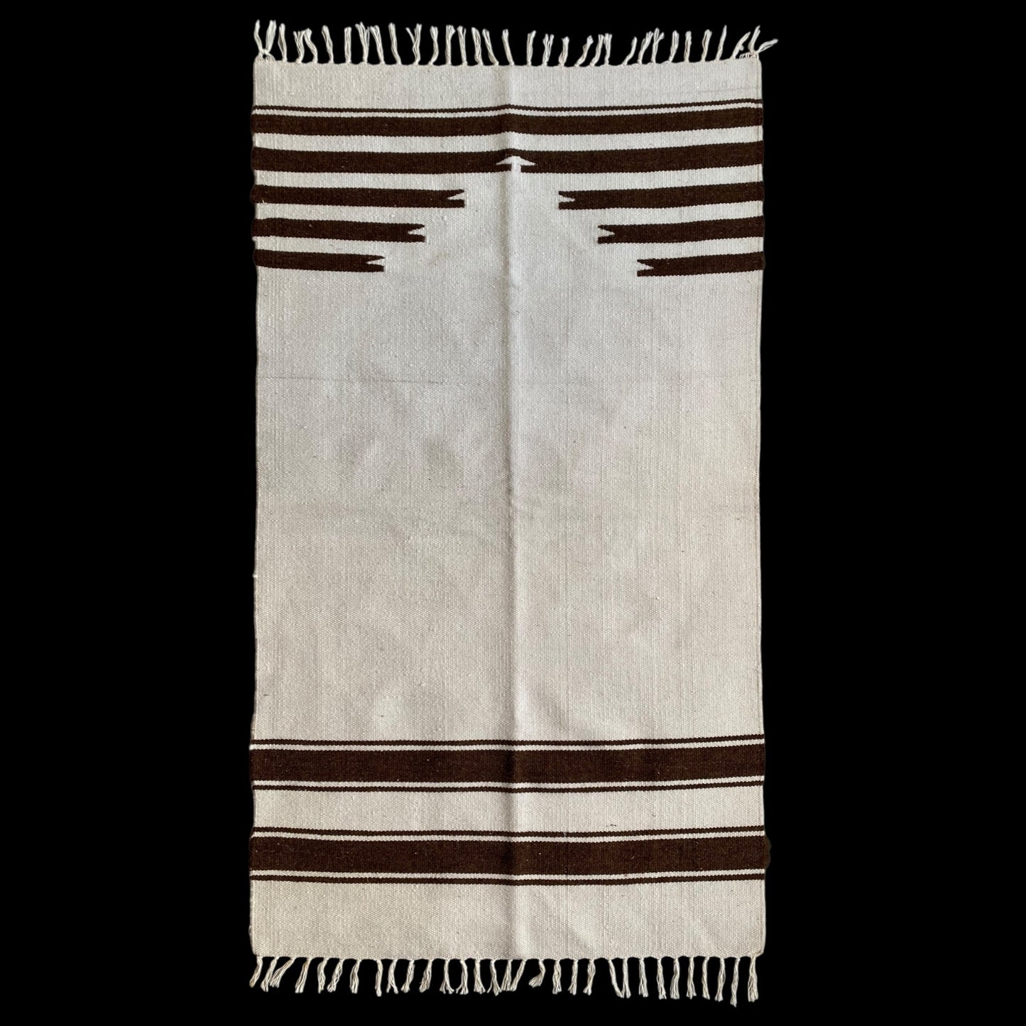 Mihrab Design Siirt Blanket Kilim Mat - Kilim Art Gallery