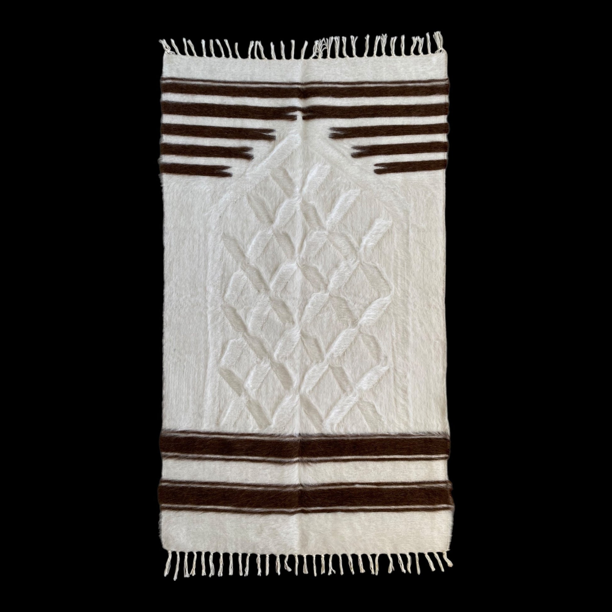Mihrab Design Siirt Blanket Kilim Mat - Kilim Art Gallery