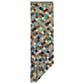 Modern Art Checkered Design Abstract Kilim Runner Rug - Kilim Art Gallery