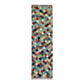 Modern Art Checkered Design Abstract Kilim Runner Rug - Kilim Art Gallery