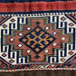 Moghan Memling Gul Ala Chuval Mafrash Soumak Panel - Kilim Art Gallery