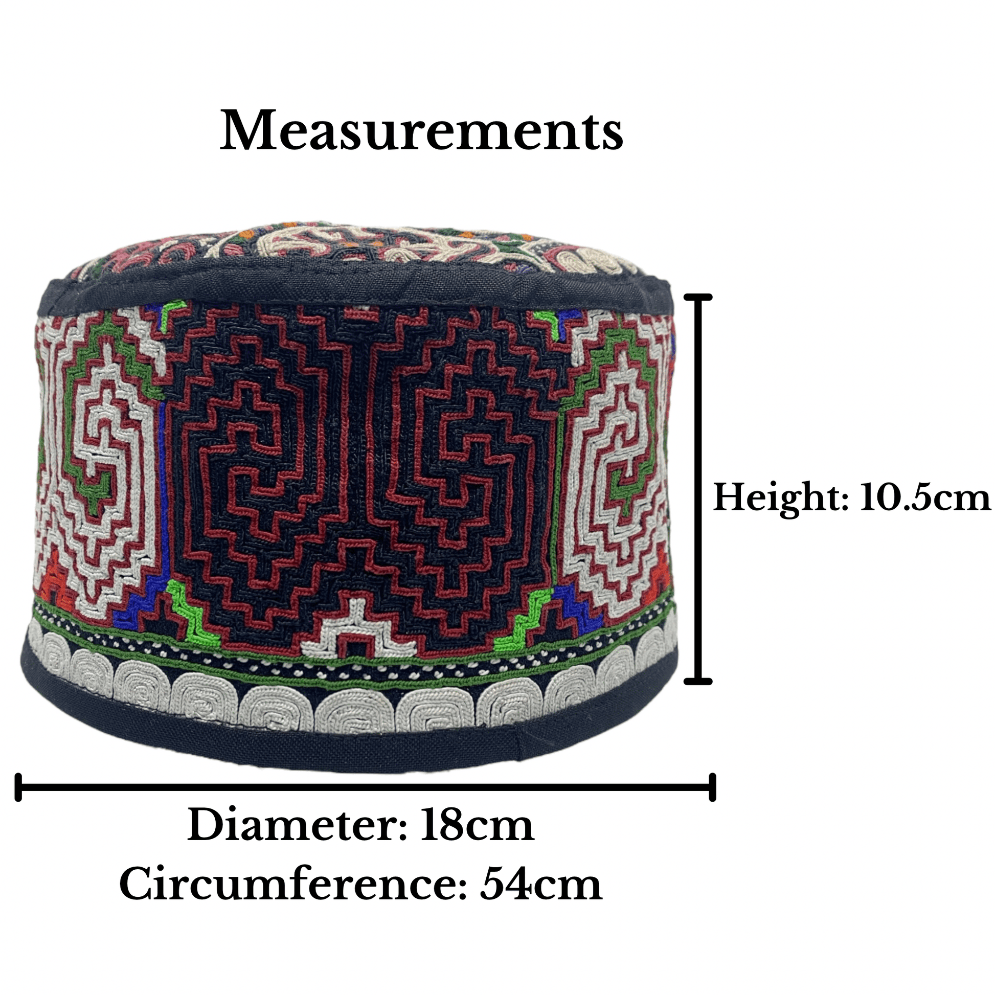 Most Special Tribal Ceremonial Hat - Kilim Art Gallery