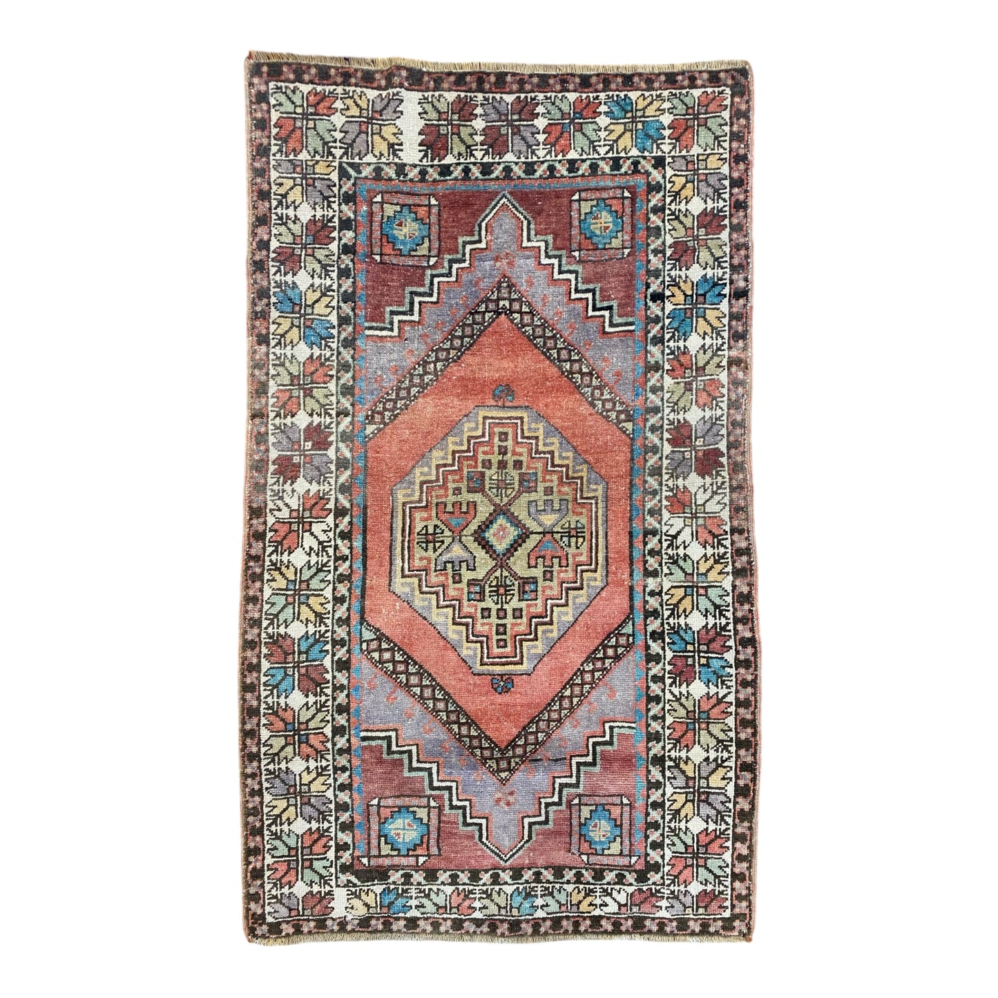 Muted Color Turkish Oushak Rug - Kilim Art Gallery