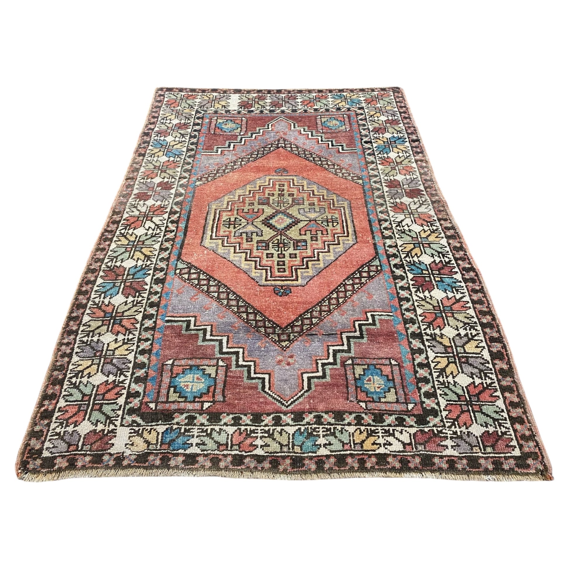 Muted Color Turkish Oushak Rug - Kilim Art Gallery