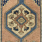 Muted Vintage Turkish Hallway / Kitchen Runner YAHYALI Rug - Kilim Art Gallery