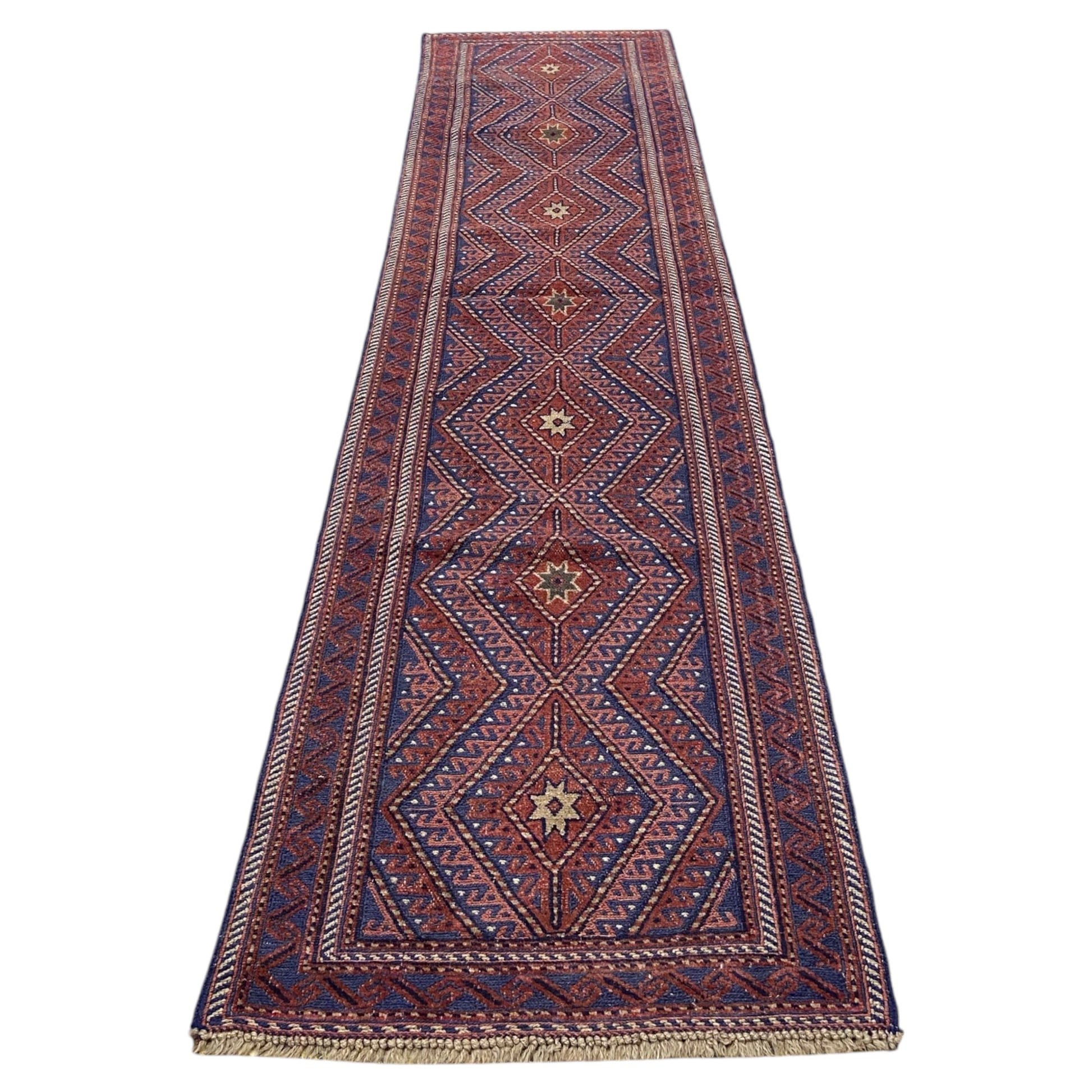 Narrow Tribal Hallway Kitchen Runner Rug - Kilim Art Gallery