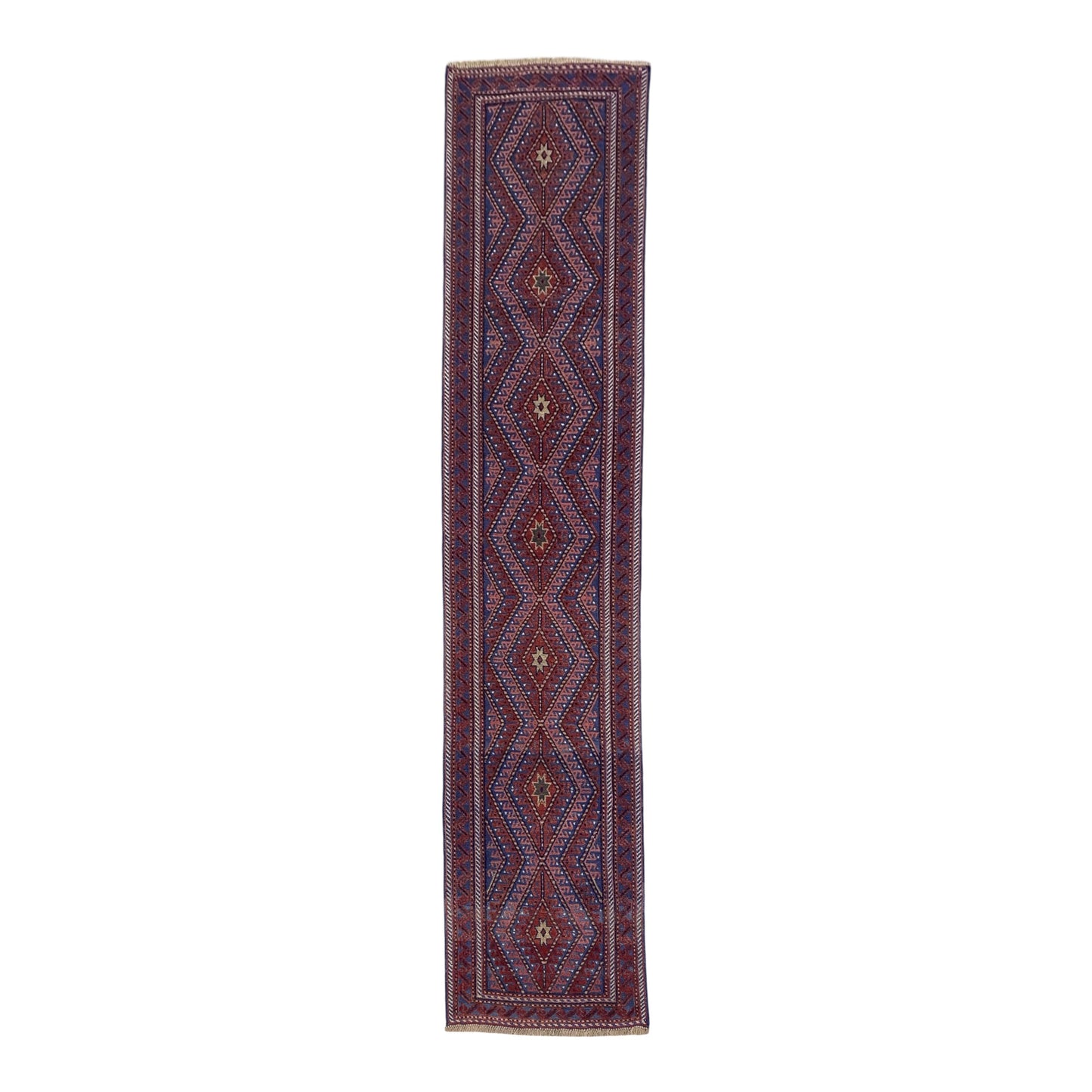 Narrow Tribal Hallway Kitchen Runner Rug - Kilim Art Gallery