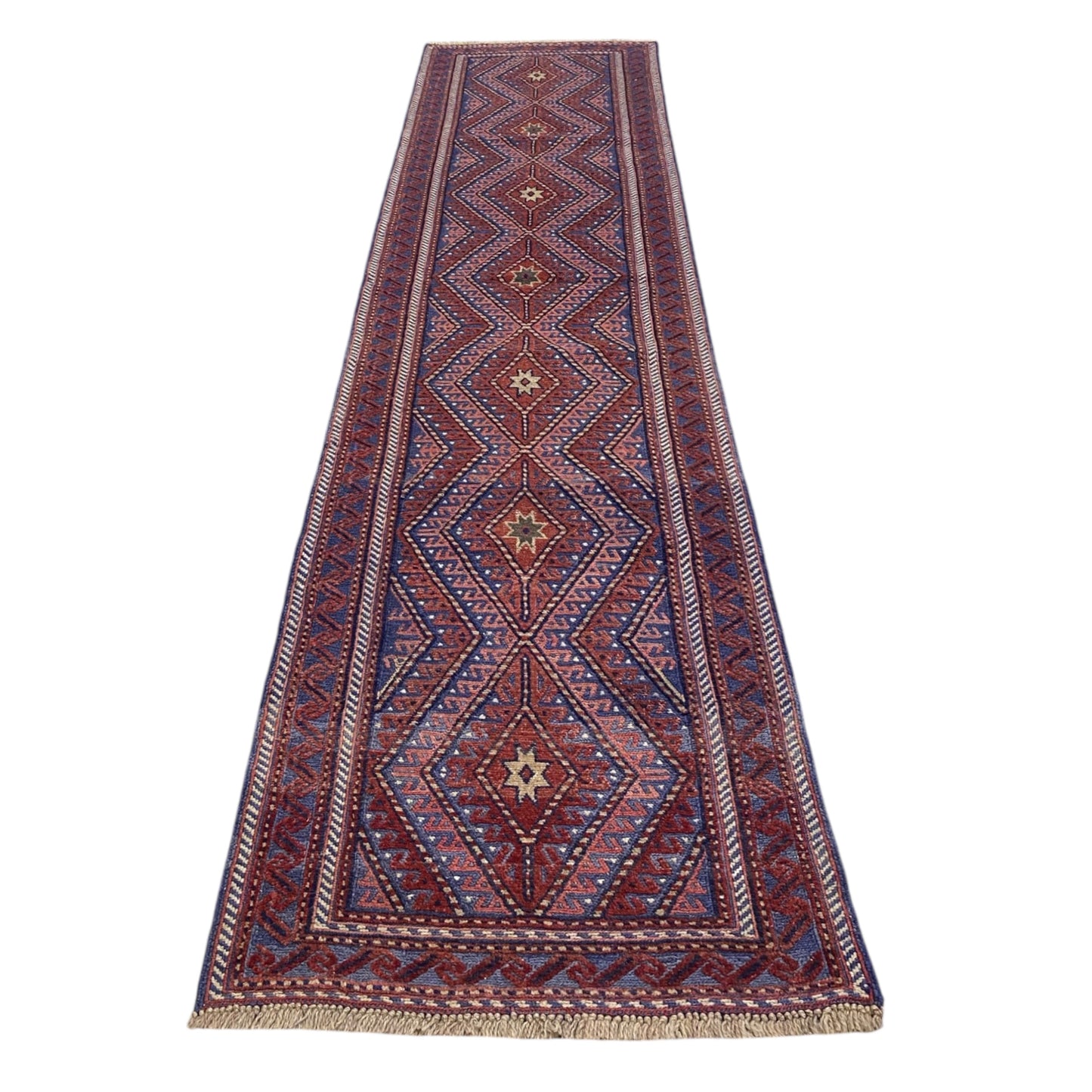 Narrow Tribal Hallway Kitchen Runner Rug - Kilim Art Gallery