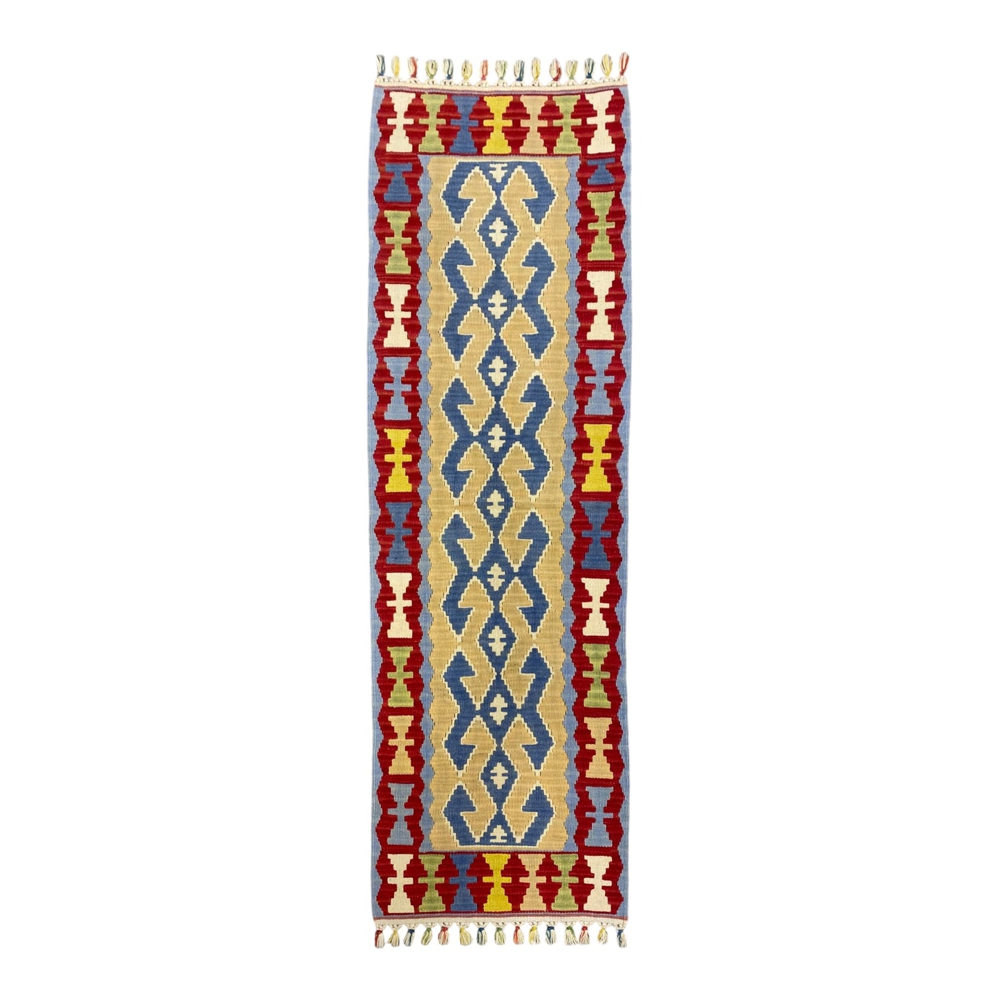 Narrow Turkish Kilim Runner Rug - Kilim Art Gallery