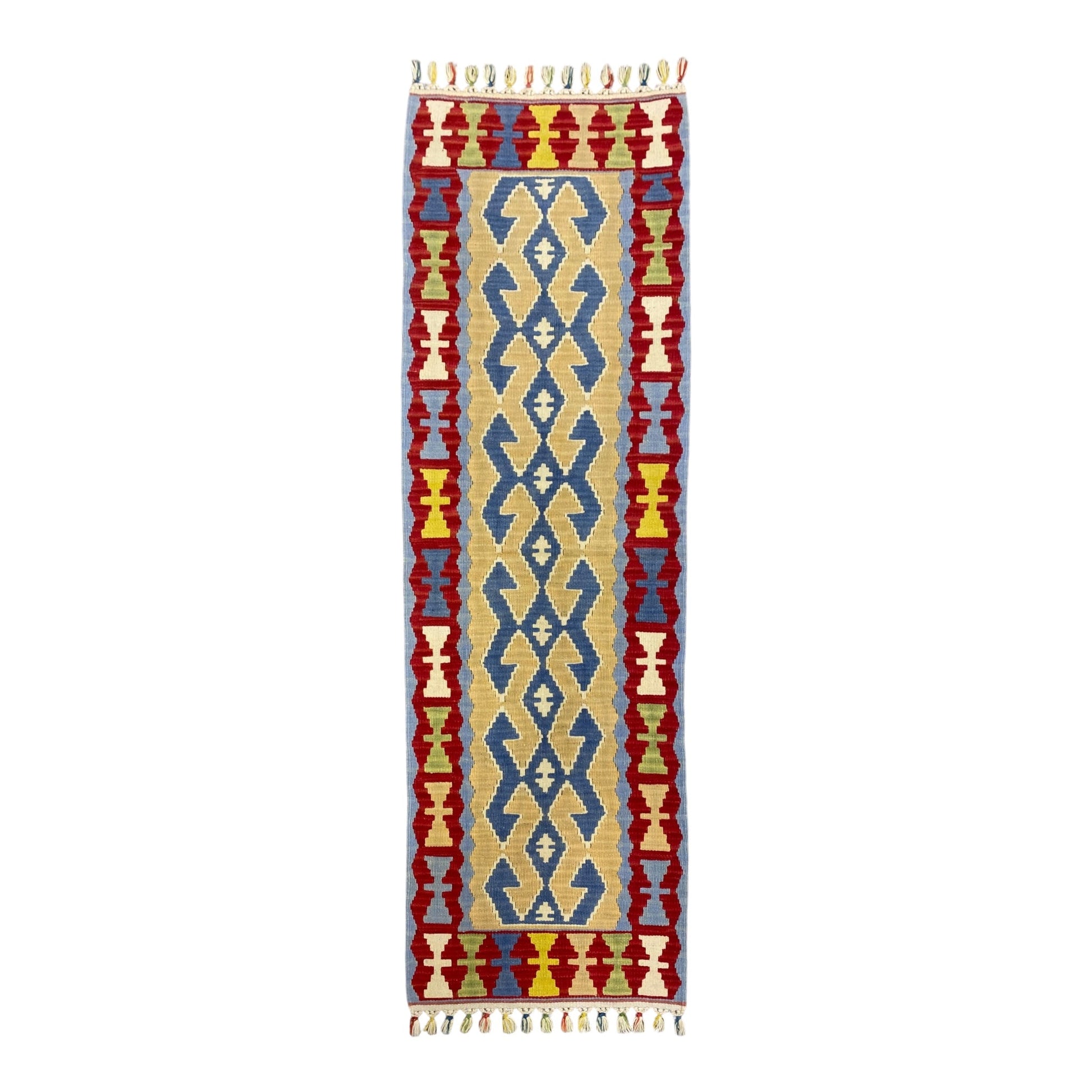 Narrow Turkish Kilim Runner Rug - Kilim Art Gallery
