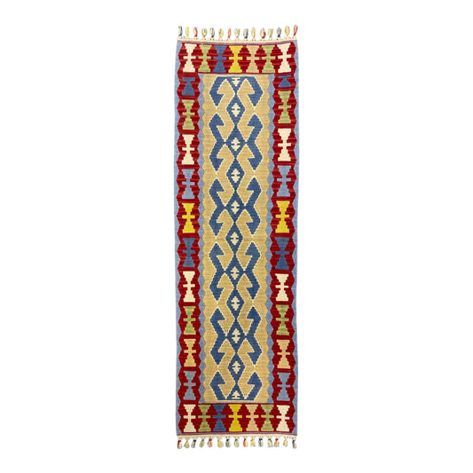 Narrow Turkish Kilim Runner Rug - Kilim Art Gallery