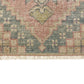 Narrow Vintage Turkish Oushak Runner Rug - Kilim Art Gallery