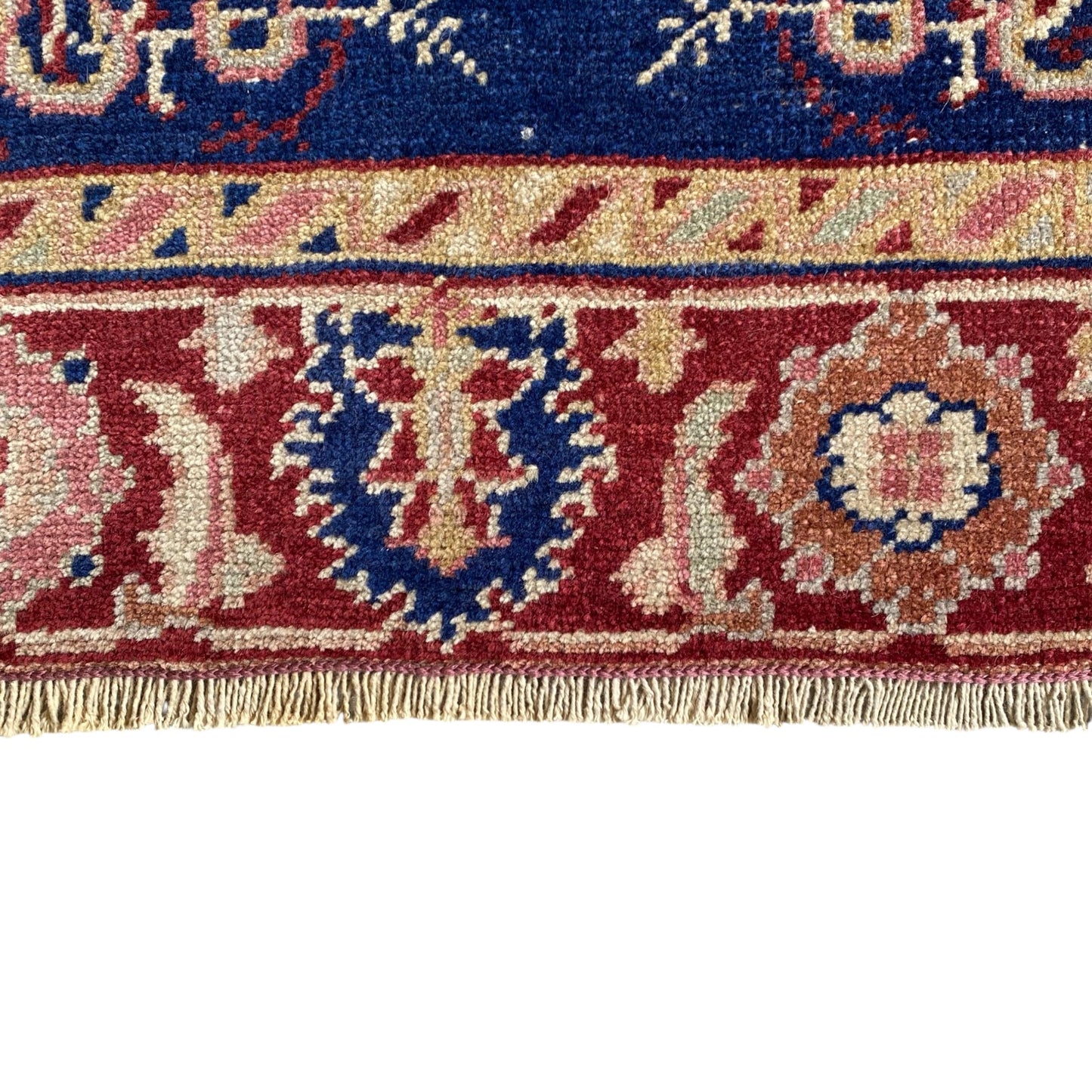 Navy Blue Turkish Güney Carpet Rug - Kilim Art Gallery