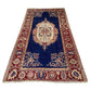 Navy Blue Turkish Güney Carpet Rug - Kilim Art Gallery
