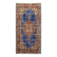 Navy Blue Vintage Turkish Oushak Rug - Kilim Art Gallery