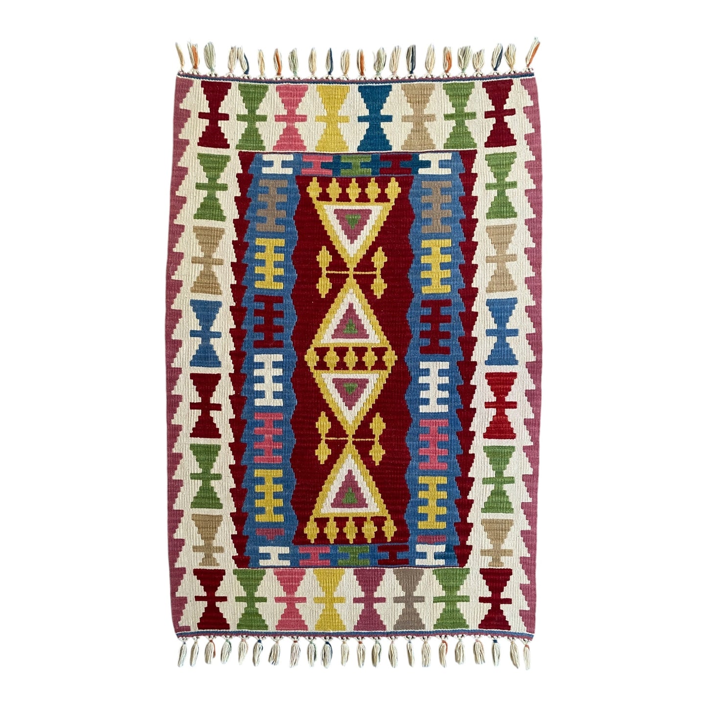 New 3'x4' Turkish Kilim Rug - Kilim Art Gallery