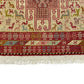Noah's Ark Design Silk Soumak Runner Rug - Kilim Art Gallery