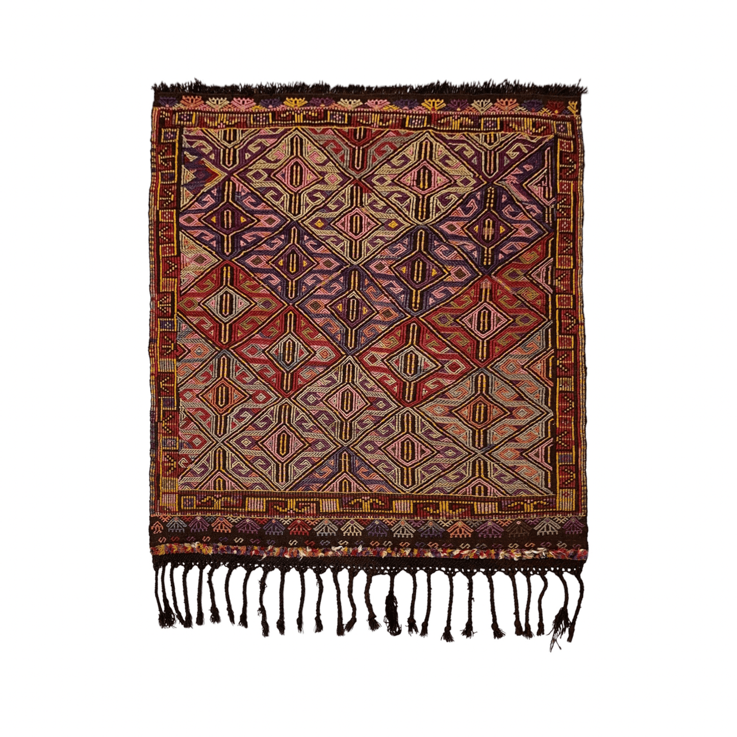 Nomadic Cicim Zili Kilim from Taurus Mountains - Kilim Art Gallery