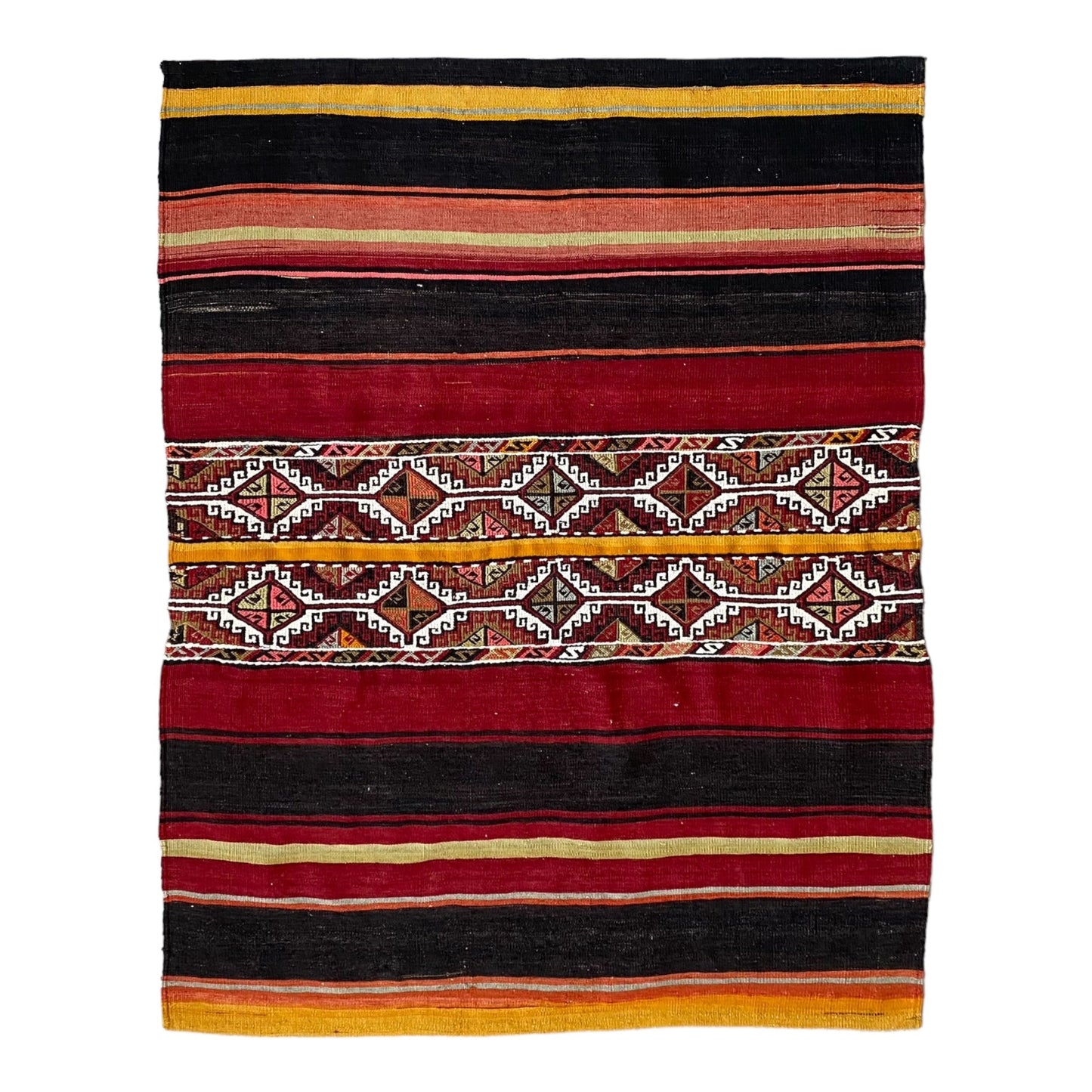 Nomadic Gomurgen Chuval Kilim - Kilim Art Gallery