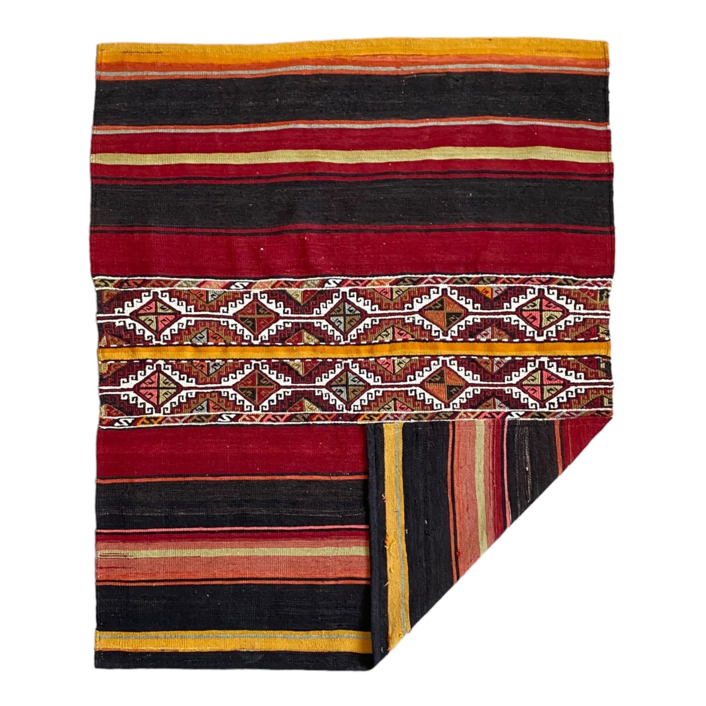 Nomadic Gomurgen Chuval Kilim - Kilim Art Gallery