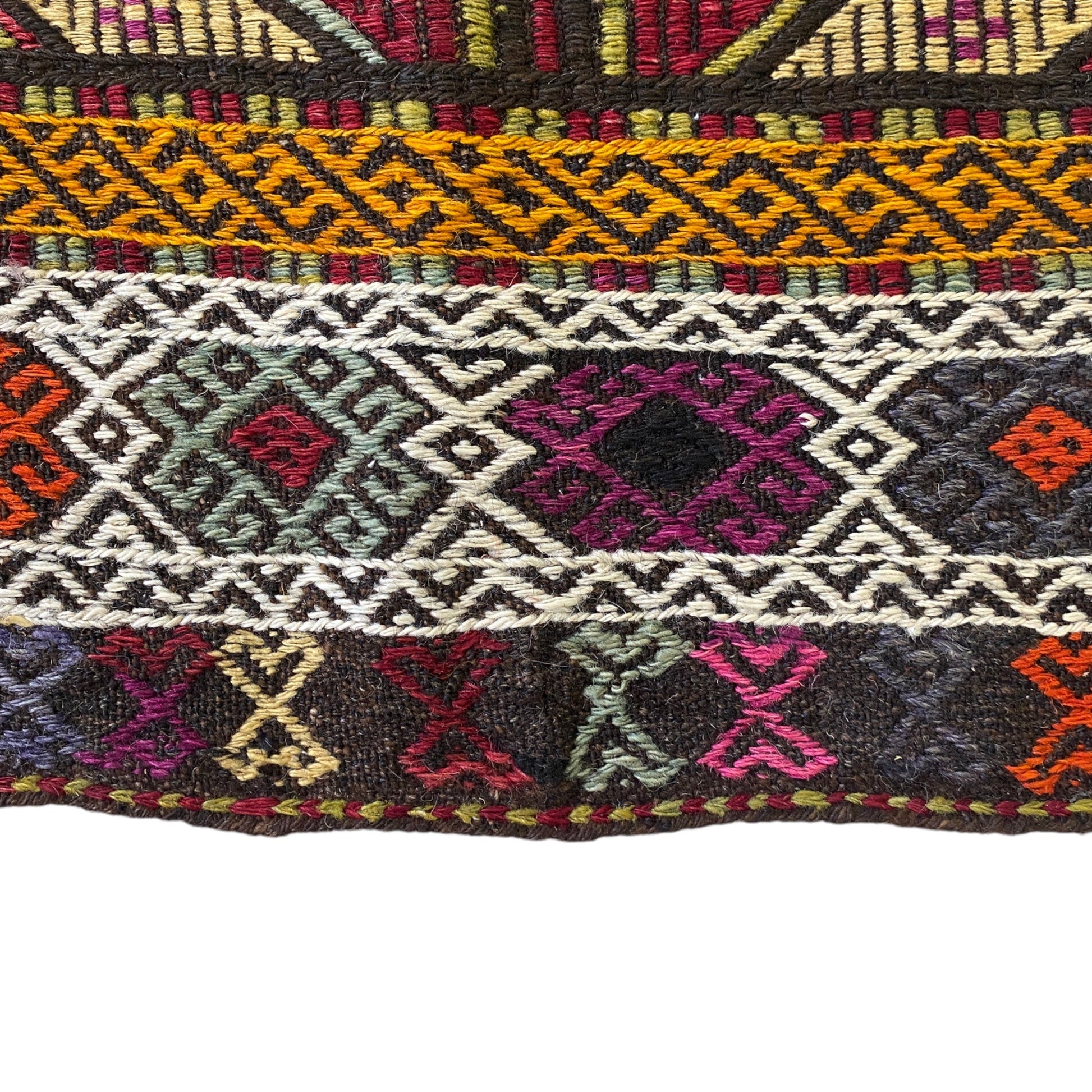Nomadic Mut Cicim Kilim Rug Made for Dowry - Kilim Art Gallery