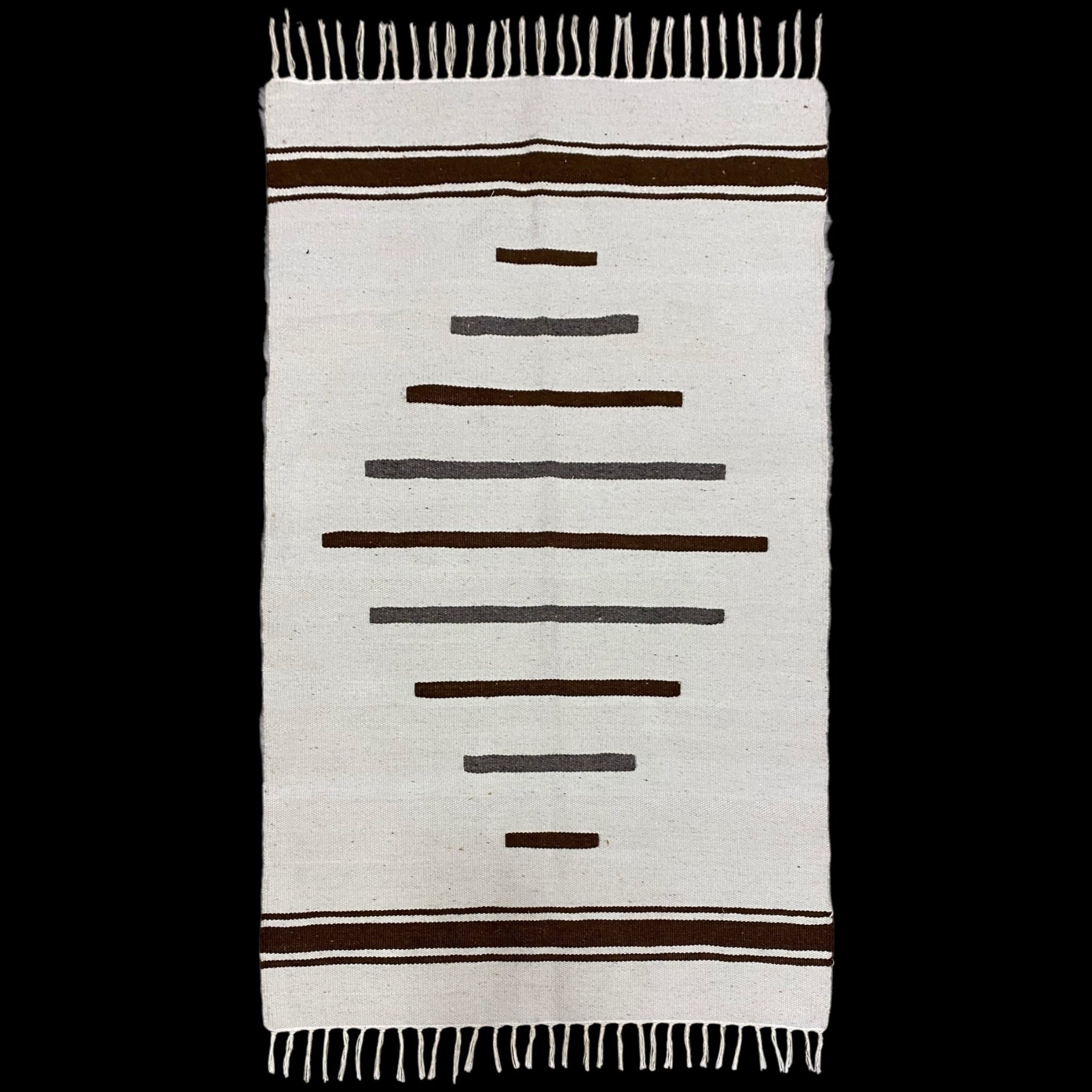 Nordic Style Turkish Siirt Blanket Kelim Rug - Kilim Art Gallery