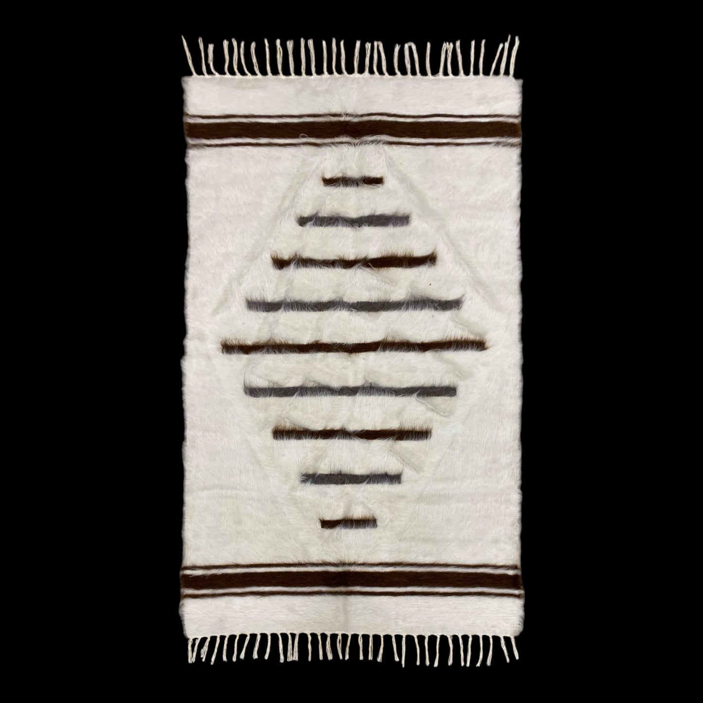 Nordic Style Turkish Siirt Blanket Kelim Rug