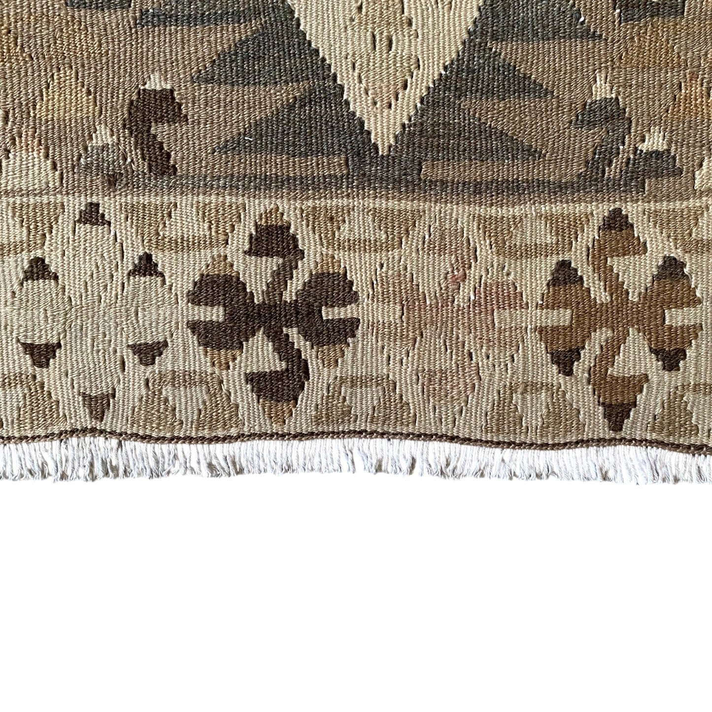 Old Pastel Color Kayseri Kilim Rug - Kilim Art Gallery