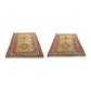 Pair Of Twin Silk Soumak Rugs - Kilim Art Gallery