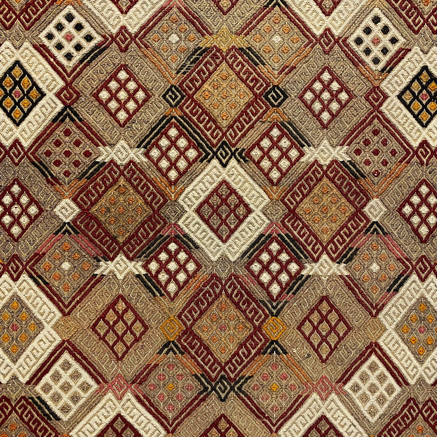 Pair of Twin Turkish Cicim Kelim Rugs - Kilim Art Gallery