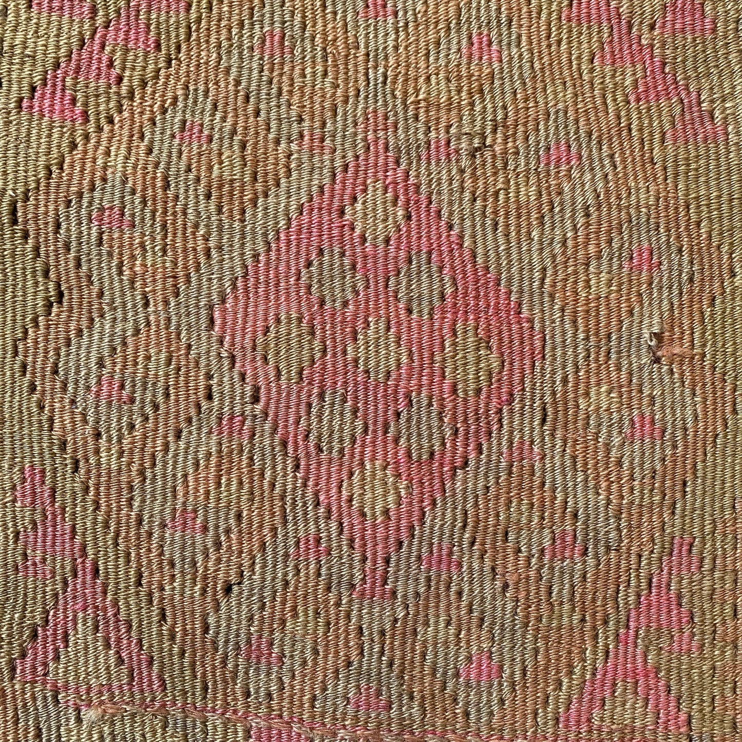 Pale Pastel Color Tribal Kilim Saddlebag - Kilim Art Gallery