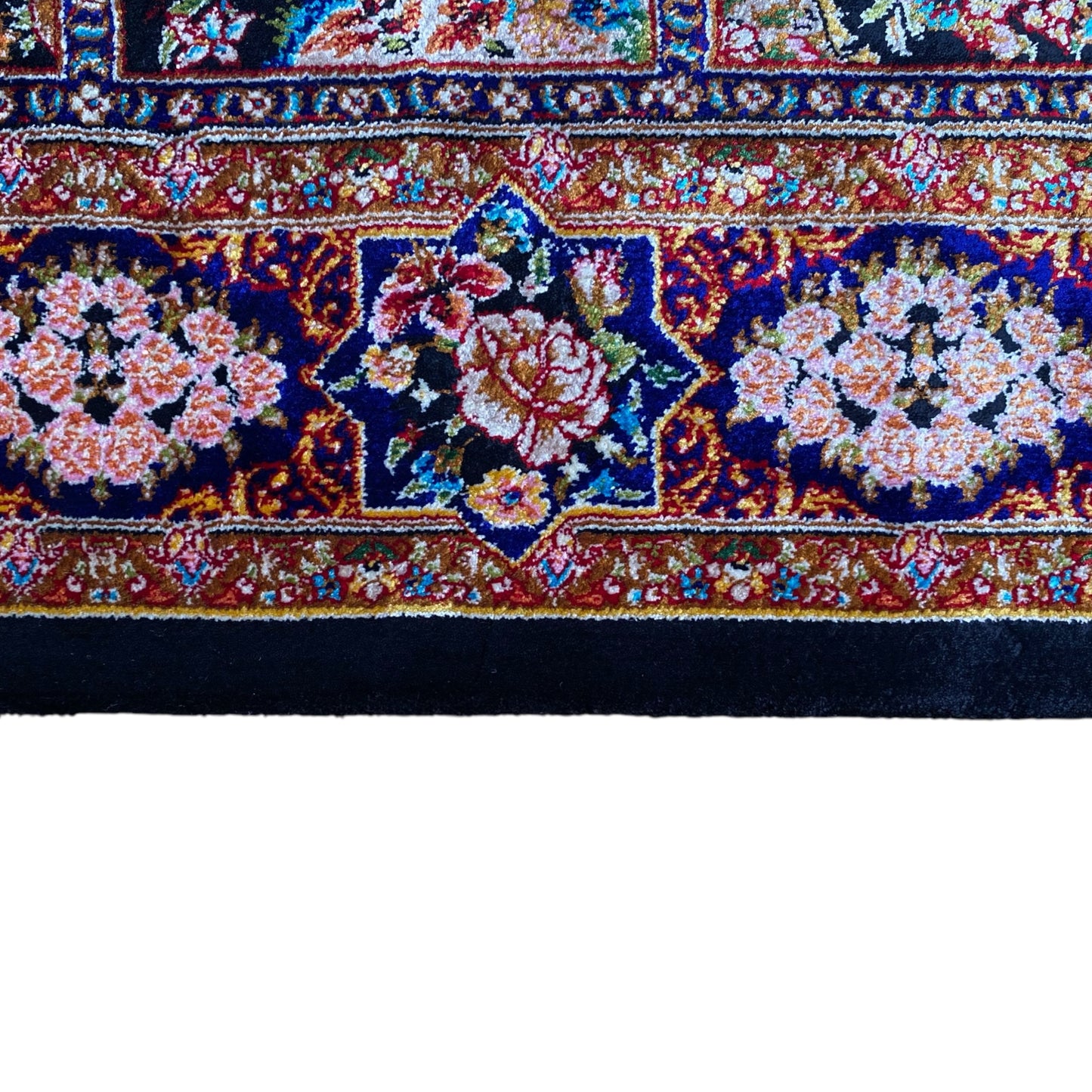 2'x3' Pictorial Modal Silk Rug