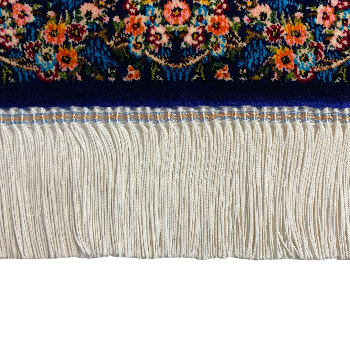 Pictorial Small Silk Carpet Rug Wall Hanging - Kilim Art Gallery