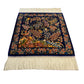 Pictorial Small Silk Carpet Rug Wall Hanging - Kilim Art Gallery