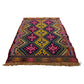 Pink Yellow Cicim Kilim Rug - Kilim Art Gallery