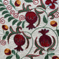 Pomegranate Design Suzani Pillow Cover - Kilim Art Gallery