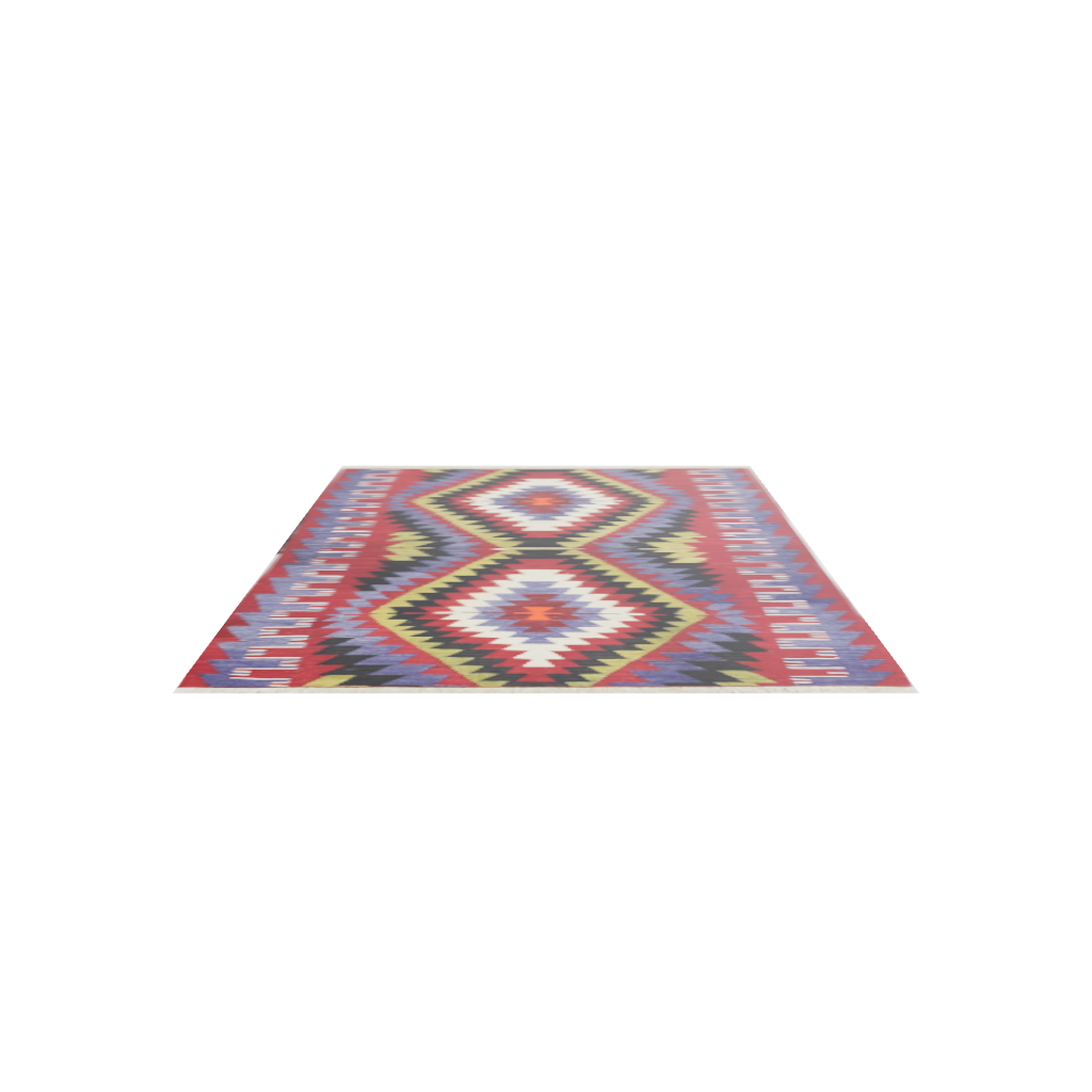 Aztec Design Eşme Kilim Rug