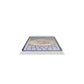 Alfombra de seda de bambú Gonbad con cúpula azul