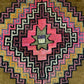 Primitive Bold Design Brown Kars Rug