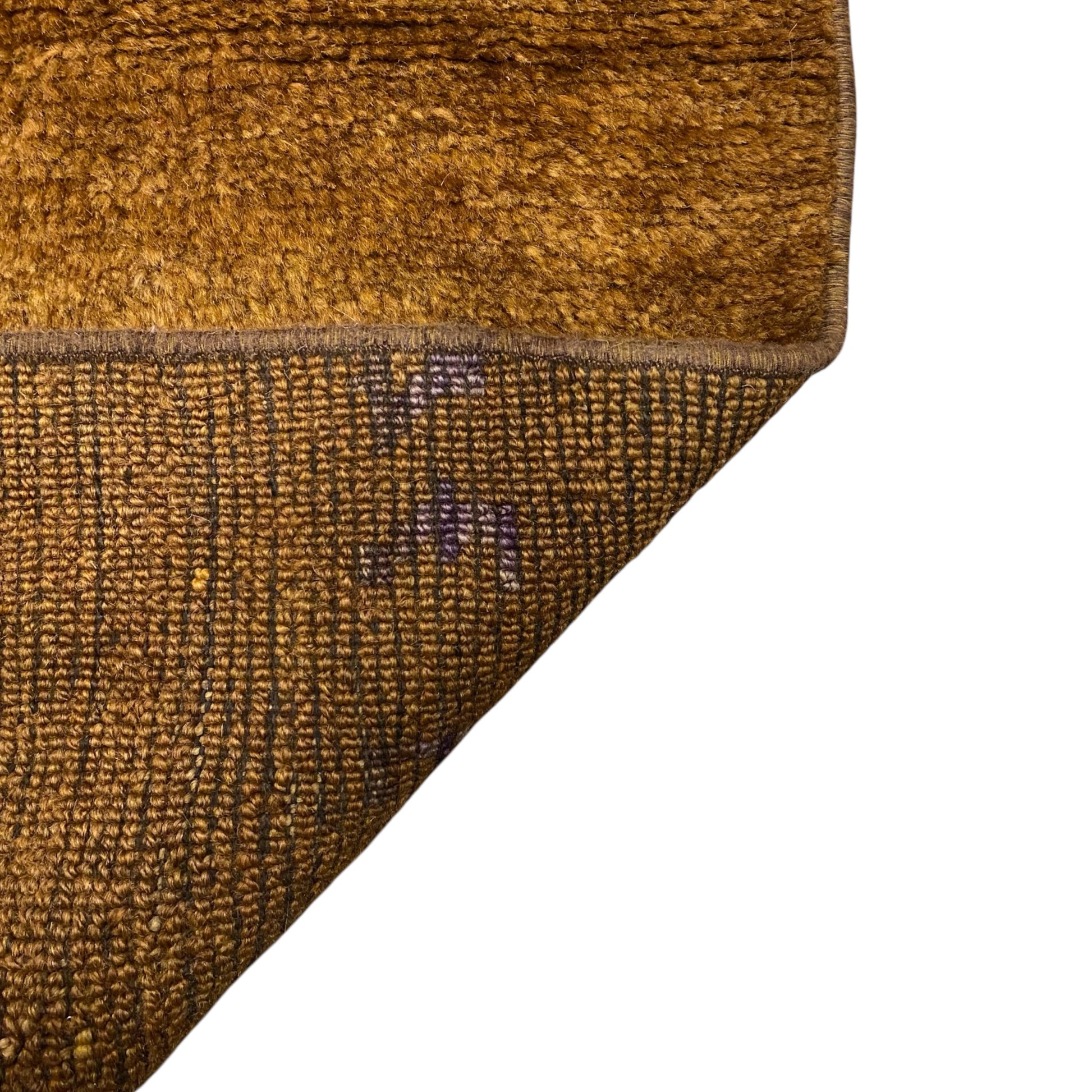 Primitive Bold Design Brown Kars Rug - Kilim Art Gallery